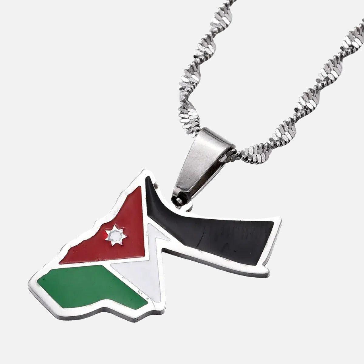 Middle Eastern Country/Flag Necklaces - Jewelled Me