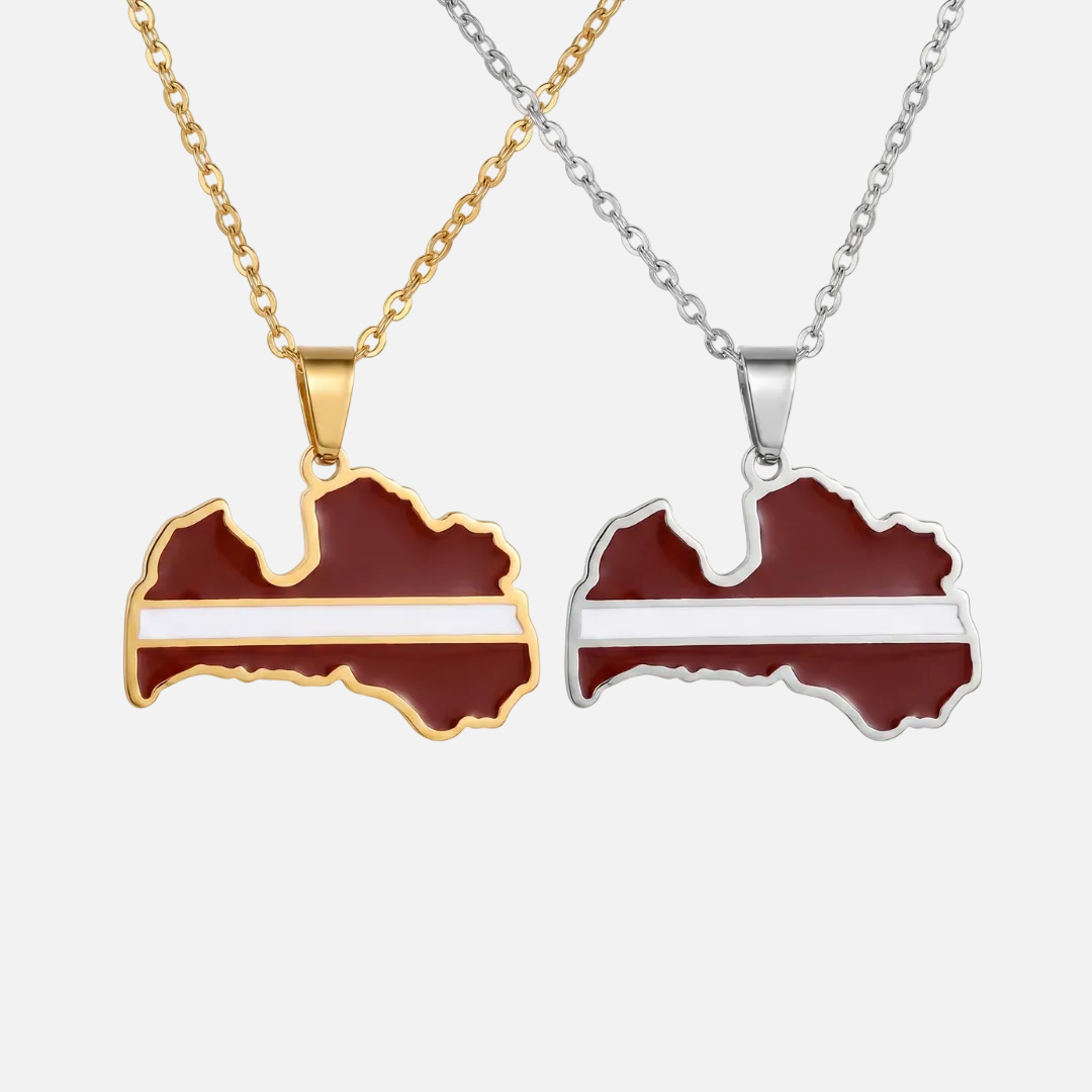 European Country/Flag Necklaces - Jewelled Me