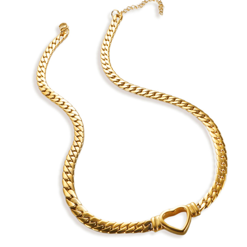 Naja Heart Necklace - Jewelled Me