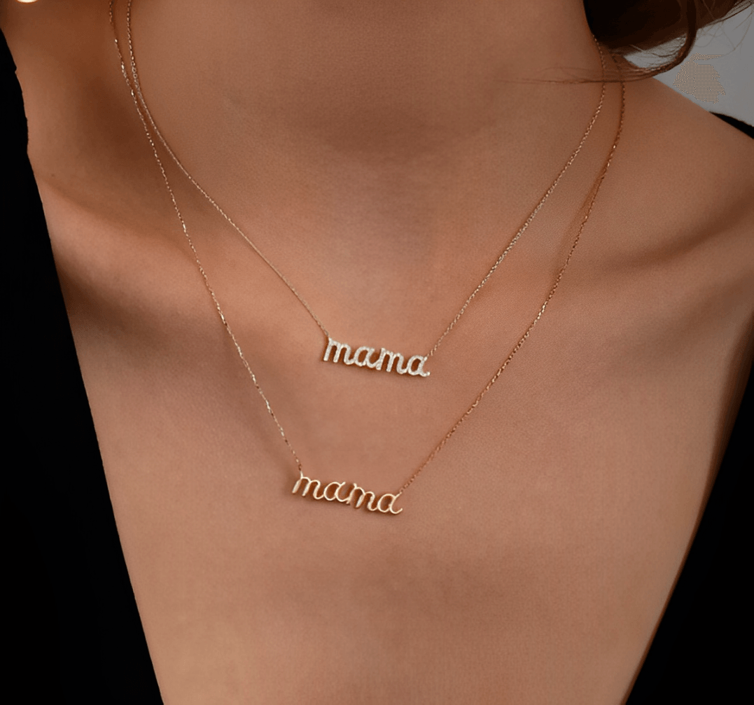 ICED Styled Mama Necklace - Jewelled Me