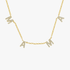 ICED Spaced MAMA Necklace - Jewelled Me