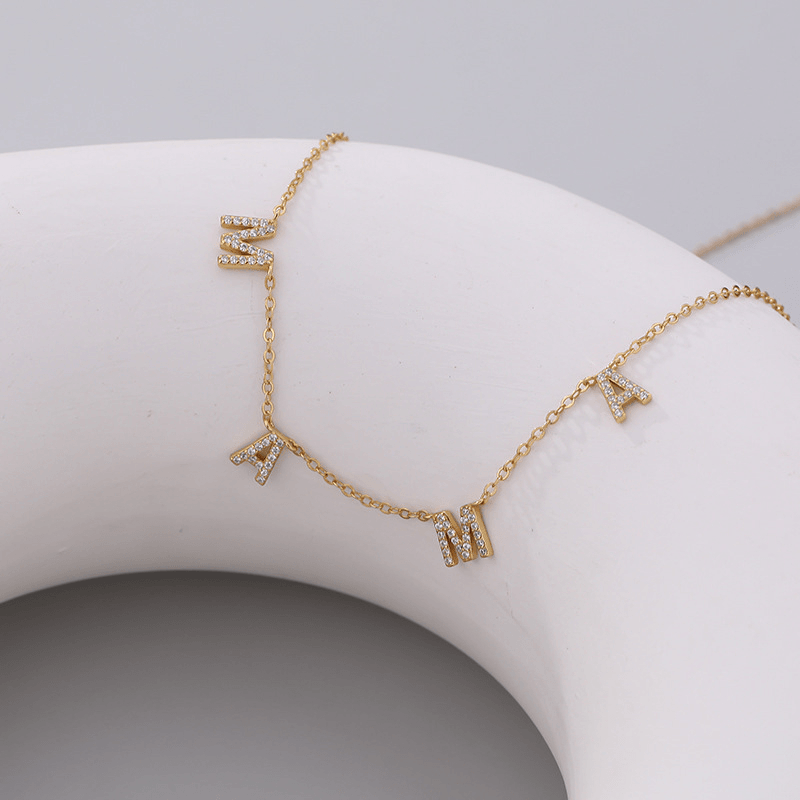 ICED Spaced MAMA Necklace - Jewelled Me