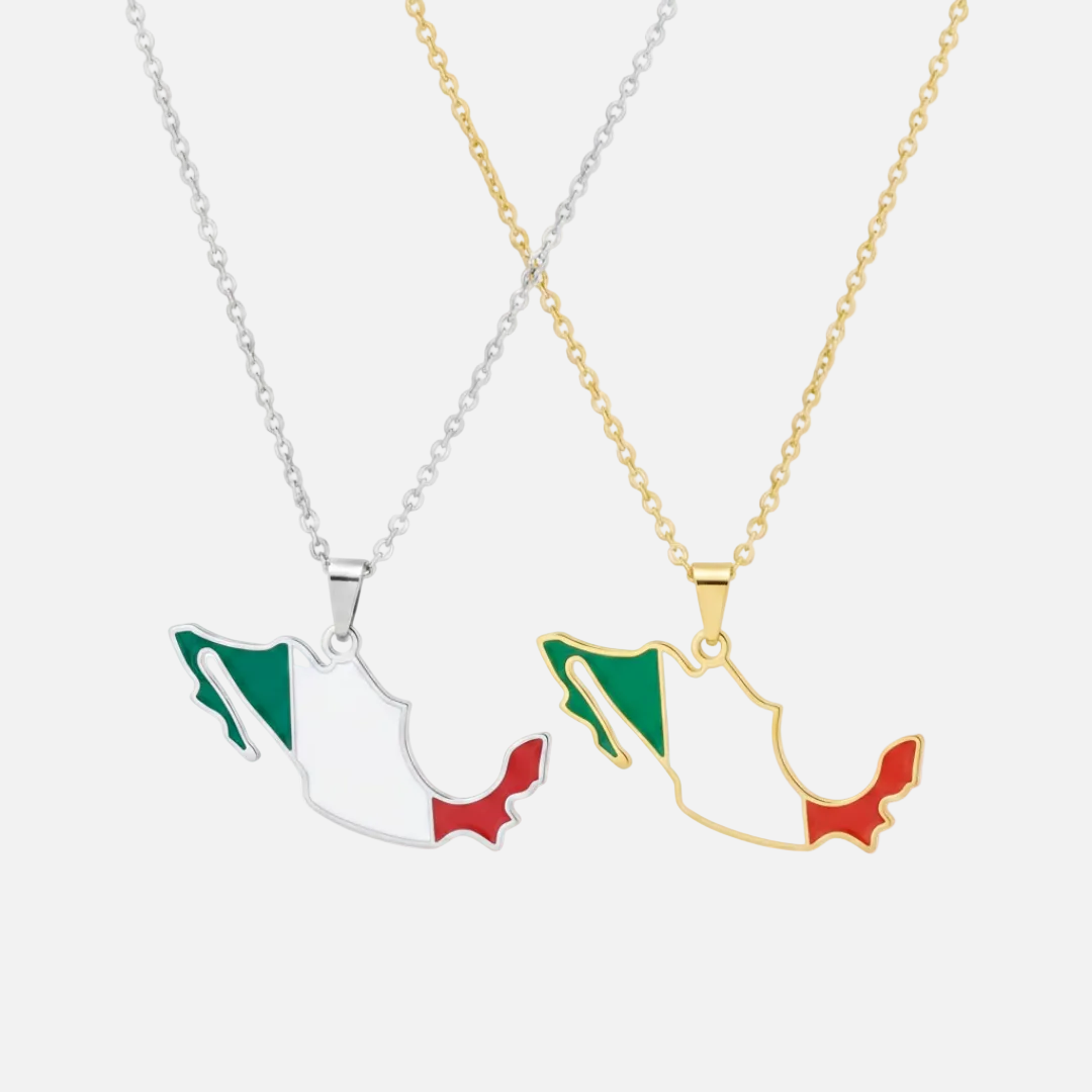 South & Latin American Country/Flag Necklaces - Jewelled Me