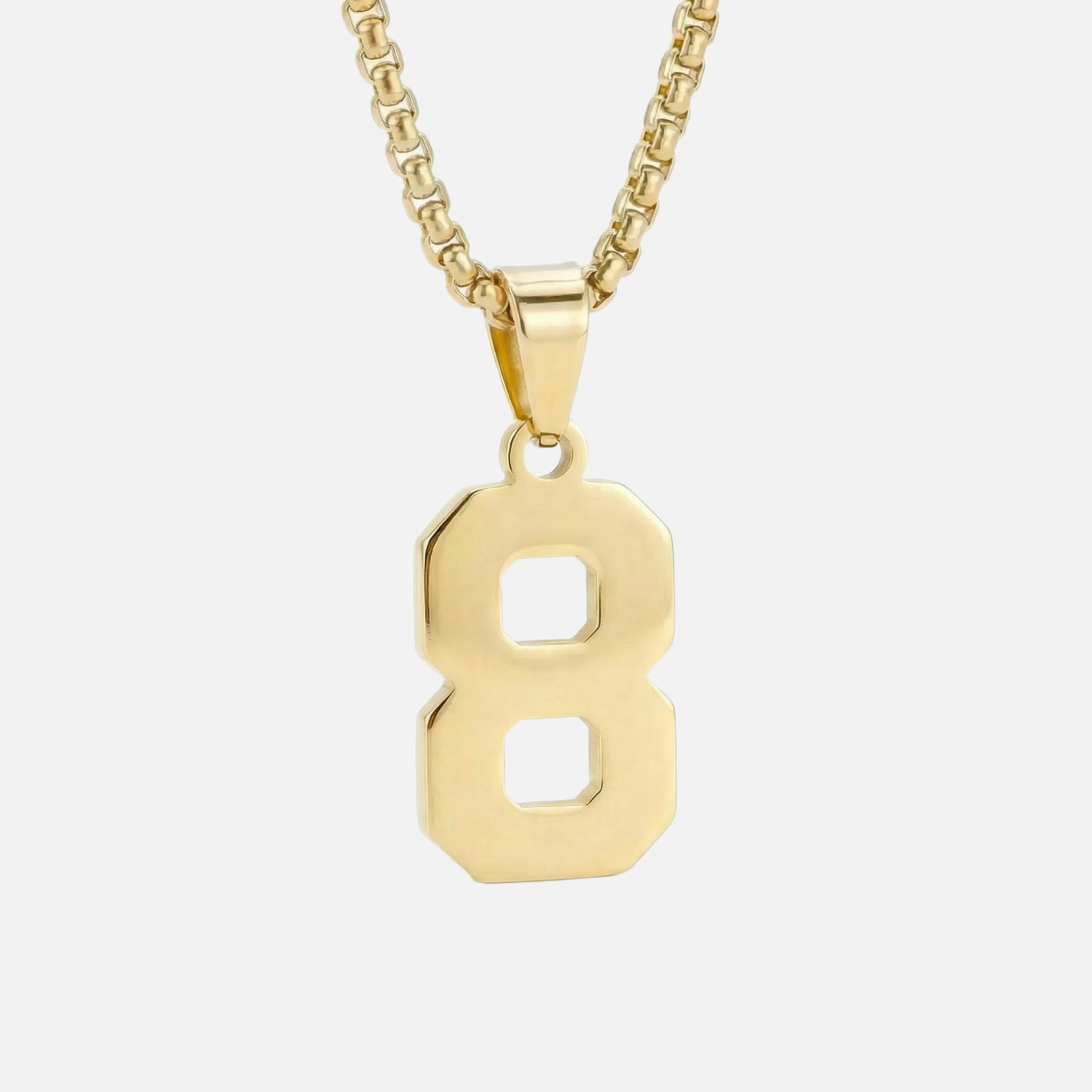 Custom Sports Number Necklace - Jewelled Me
