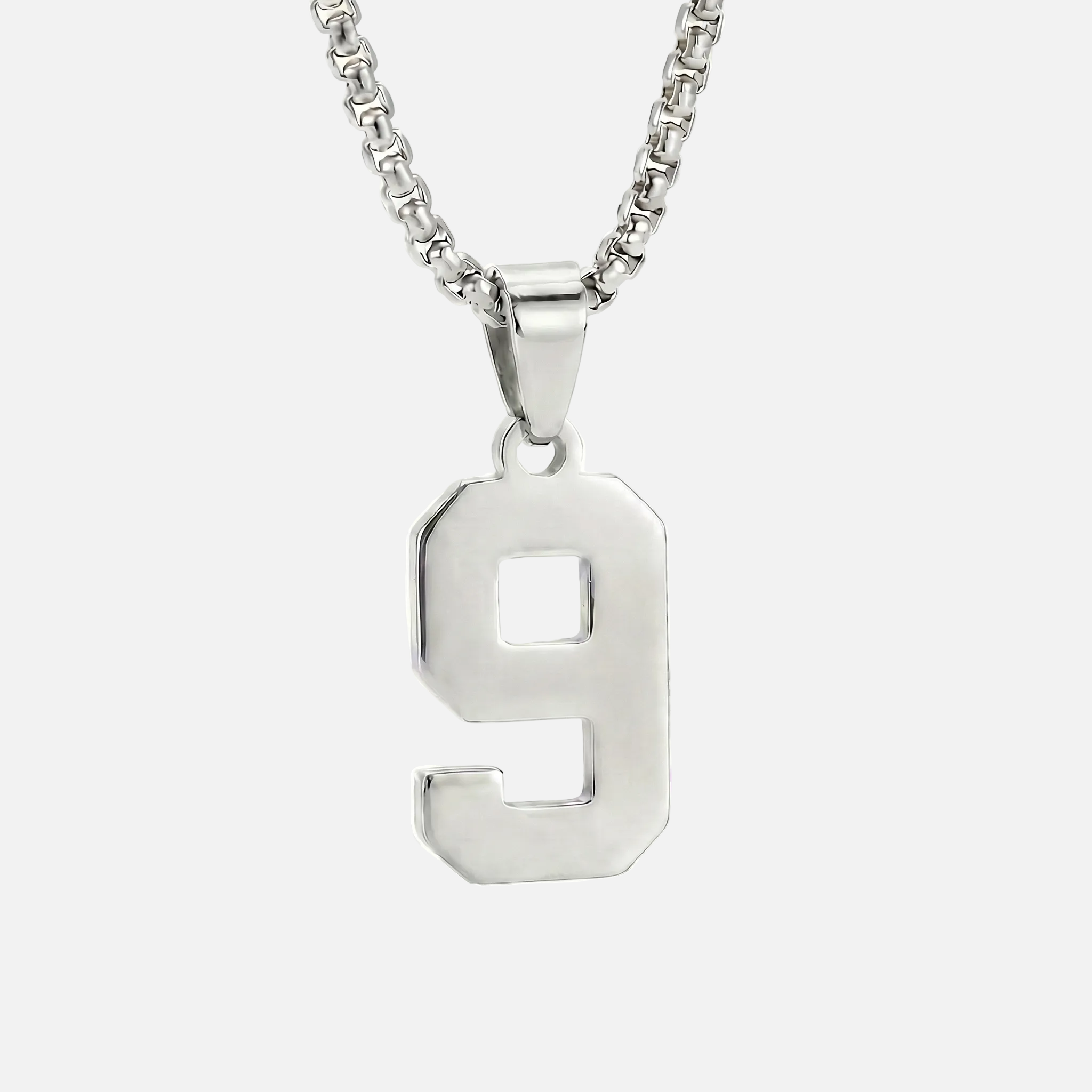 Custom Engraved Sports Number Necklace