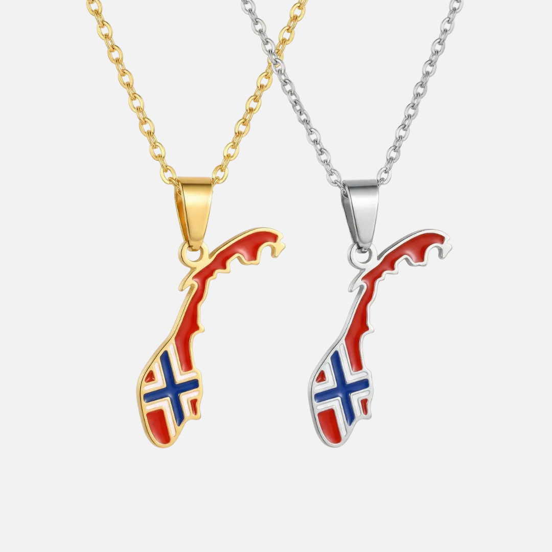 European Country/Flag Necklaces - Jewelled Me