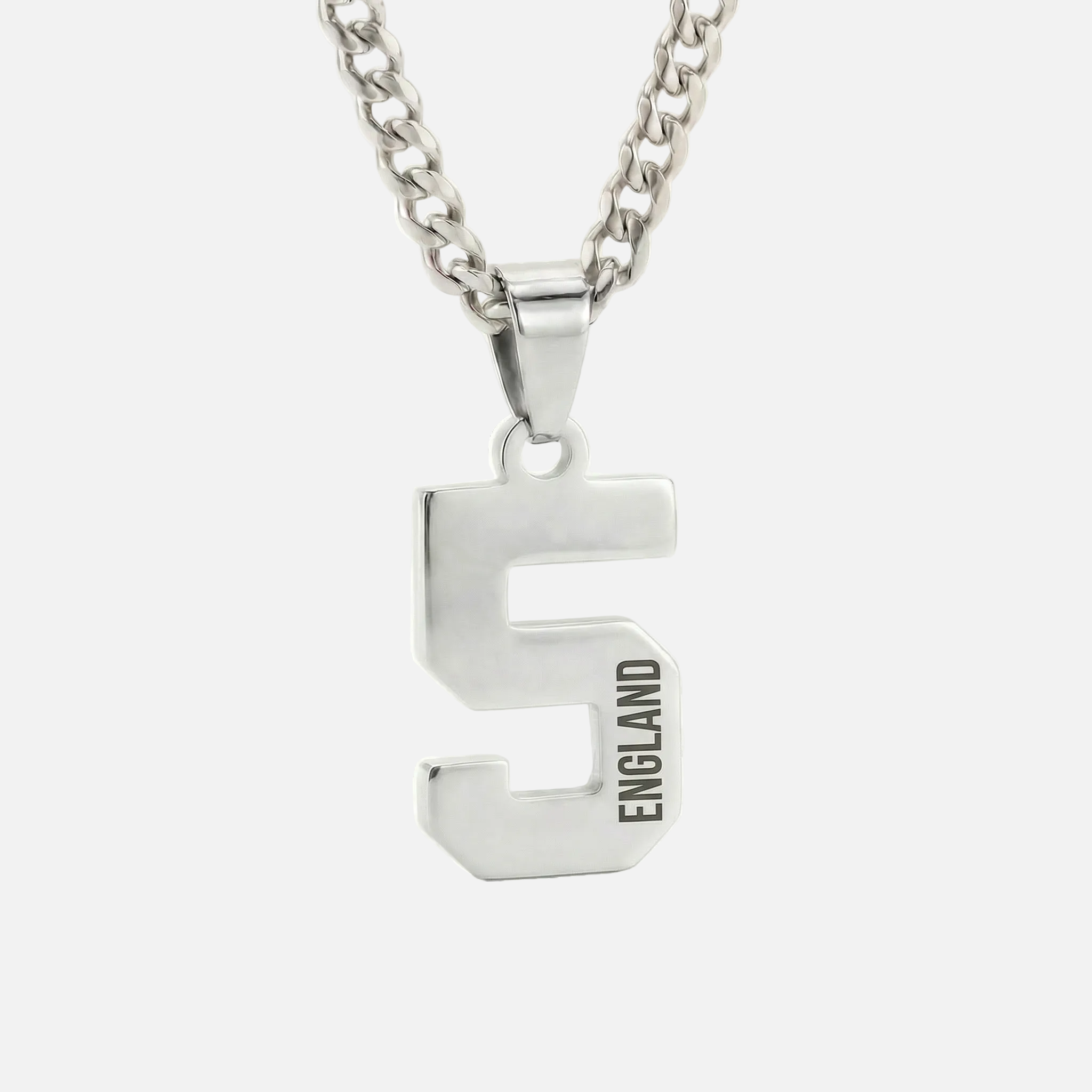 Custom Engraved Sports Number Necklace - Jewelled Me