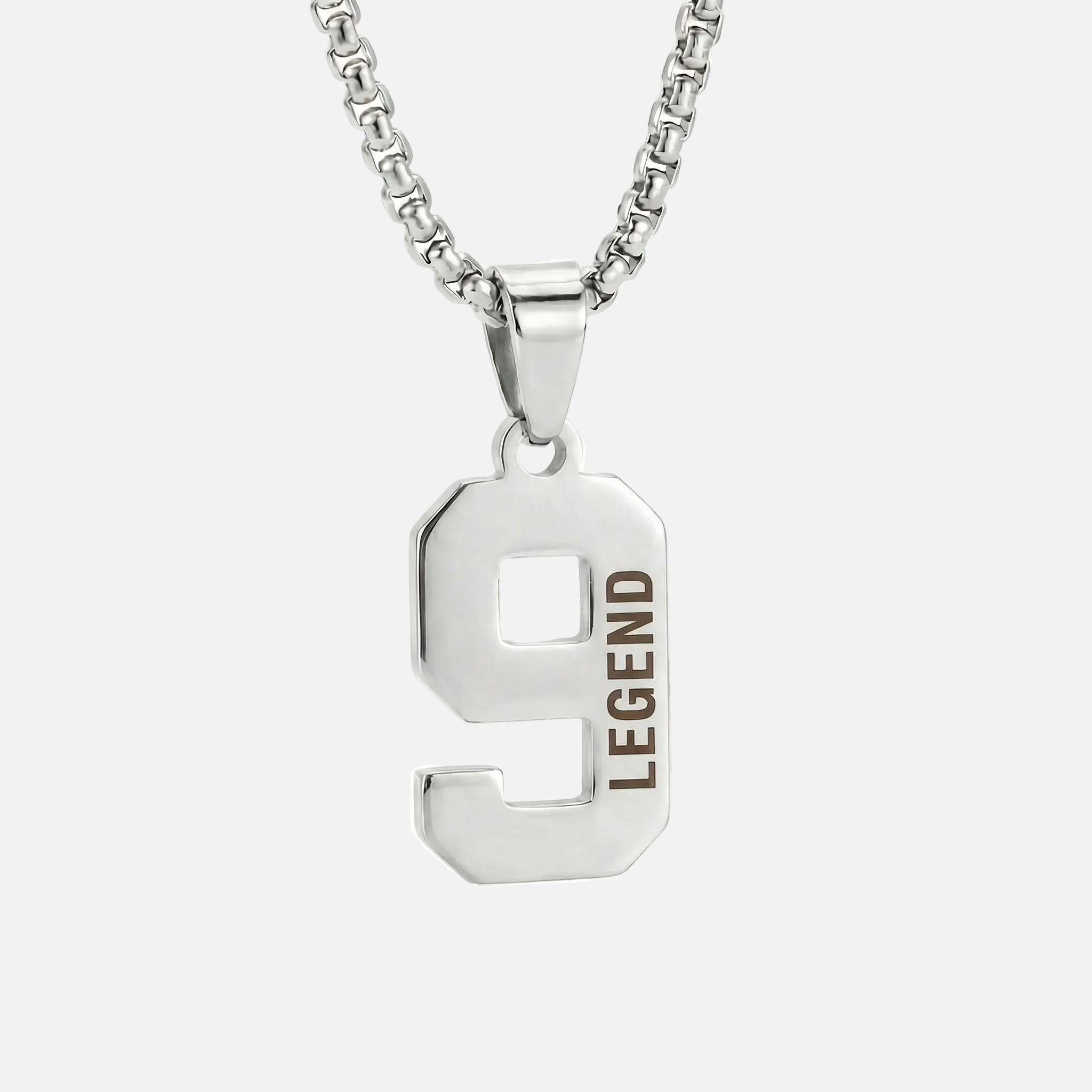 Custom Engraved Sports Number Necklace - Jewelled Me