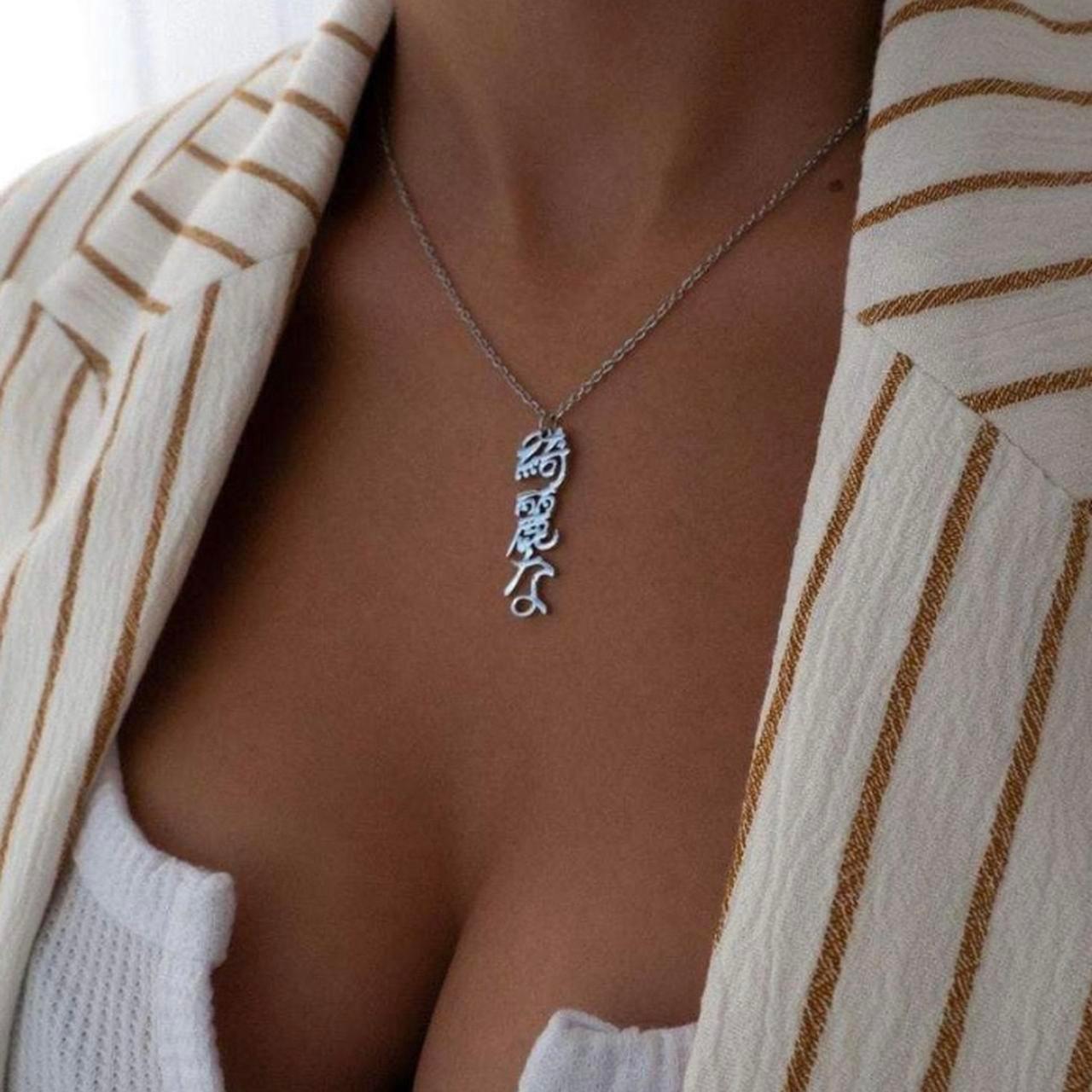 Custom Language Necklaces - Jewelled Me