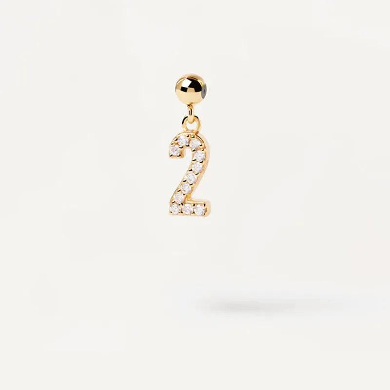 Custom Pave Initial & Name Necklace - Jewelled Me