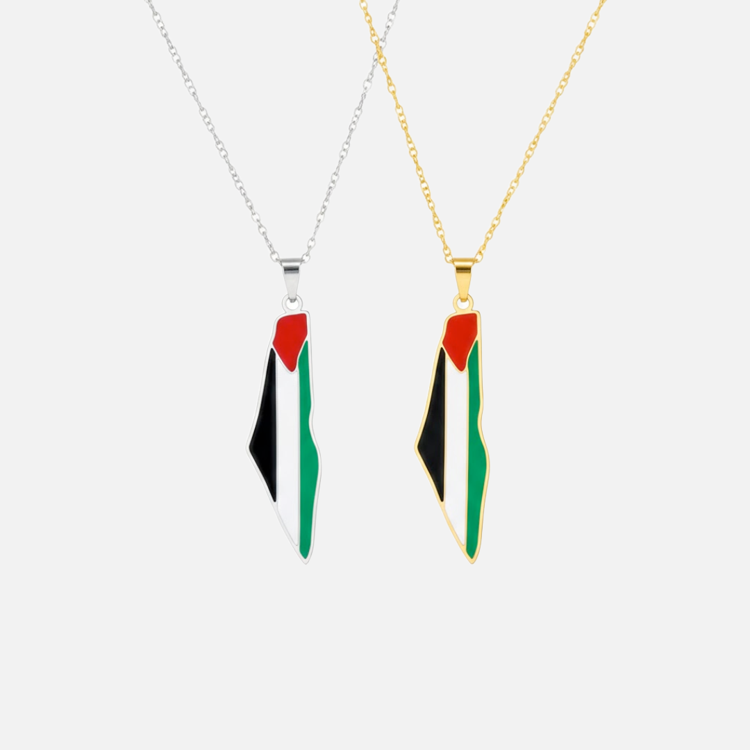 Middle Eastern & Arabian Country/Flag Necklaces - Jewelled Me