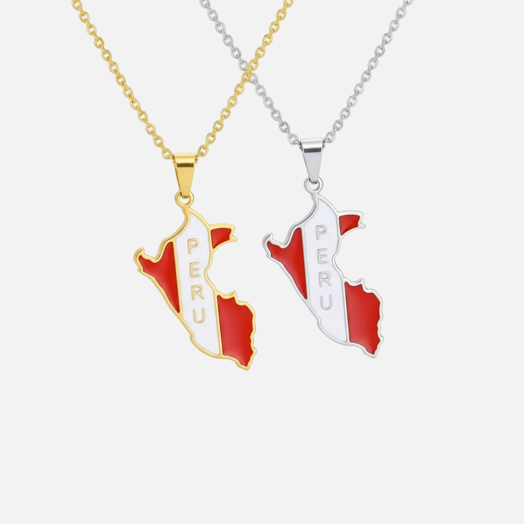 South & Latin American Country/Flag Necklaces - Jewelled Me