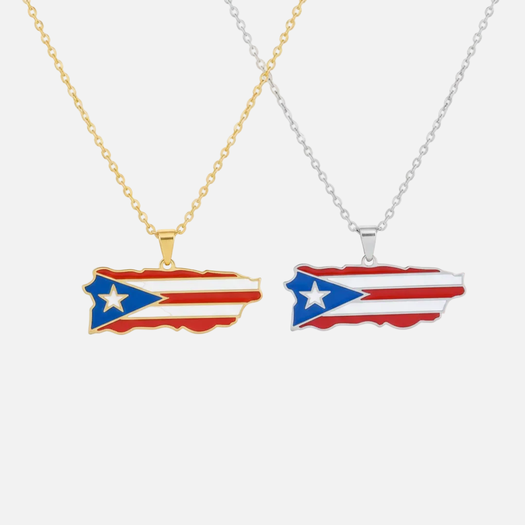 South & Latin American Country/Flag Necklaces - Jewelled Me