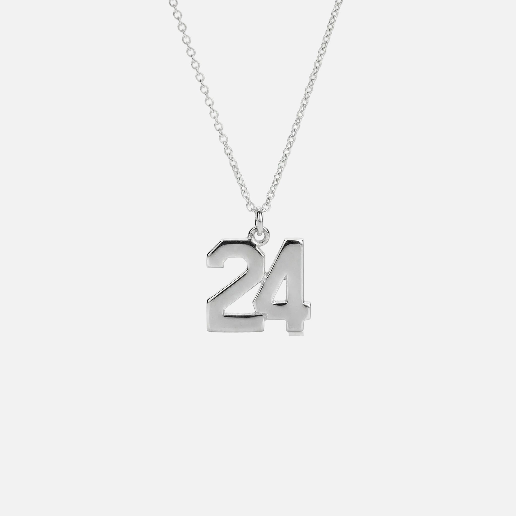Engraved Custom Number Necklace - Jewelled Me