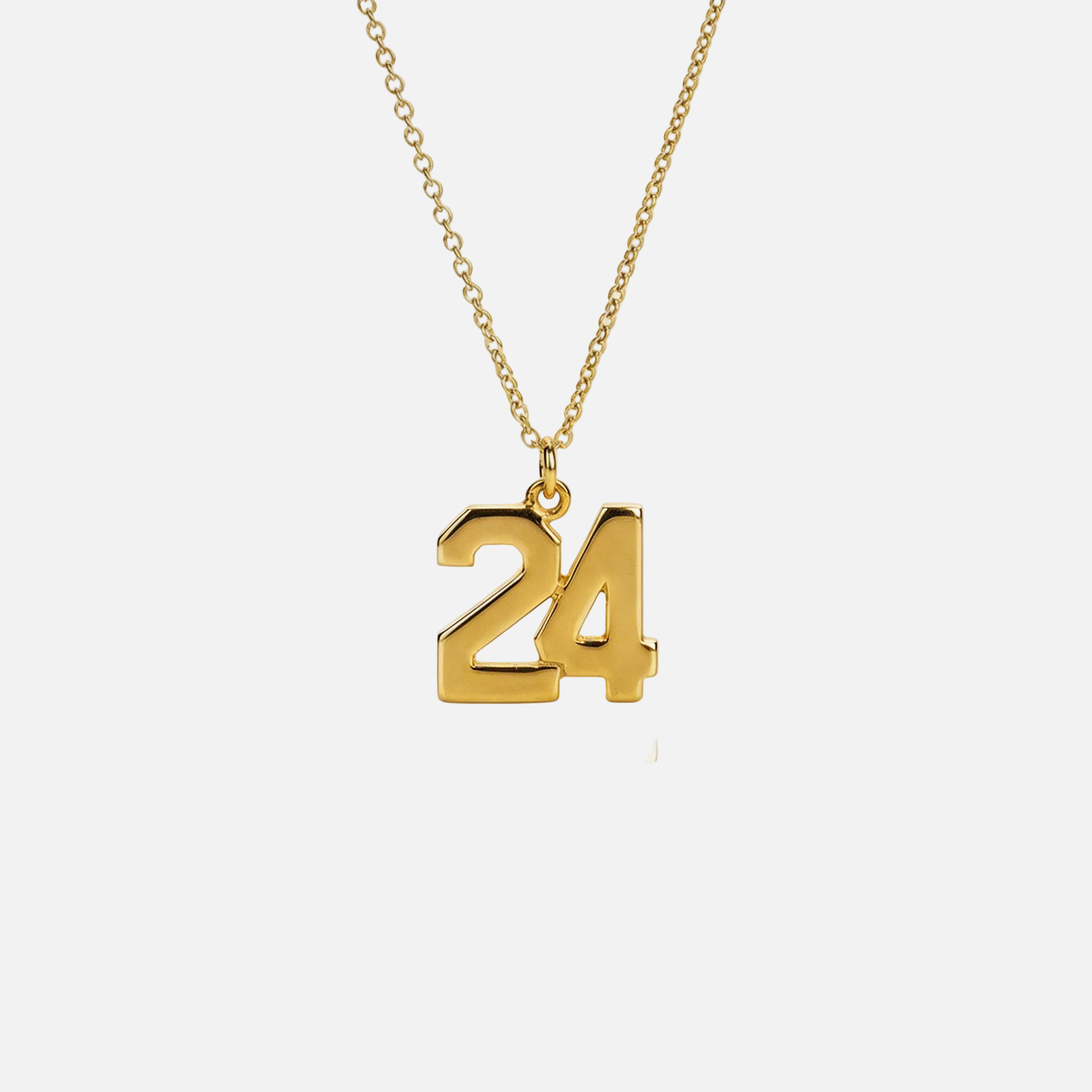 Engraved Custom Number Necklace - Jewelled Me