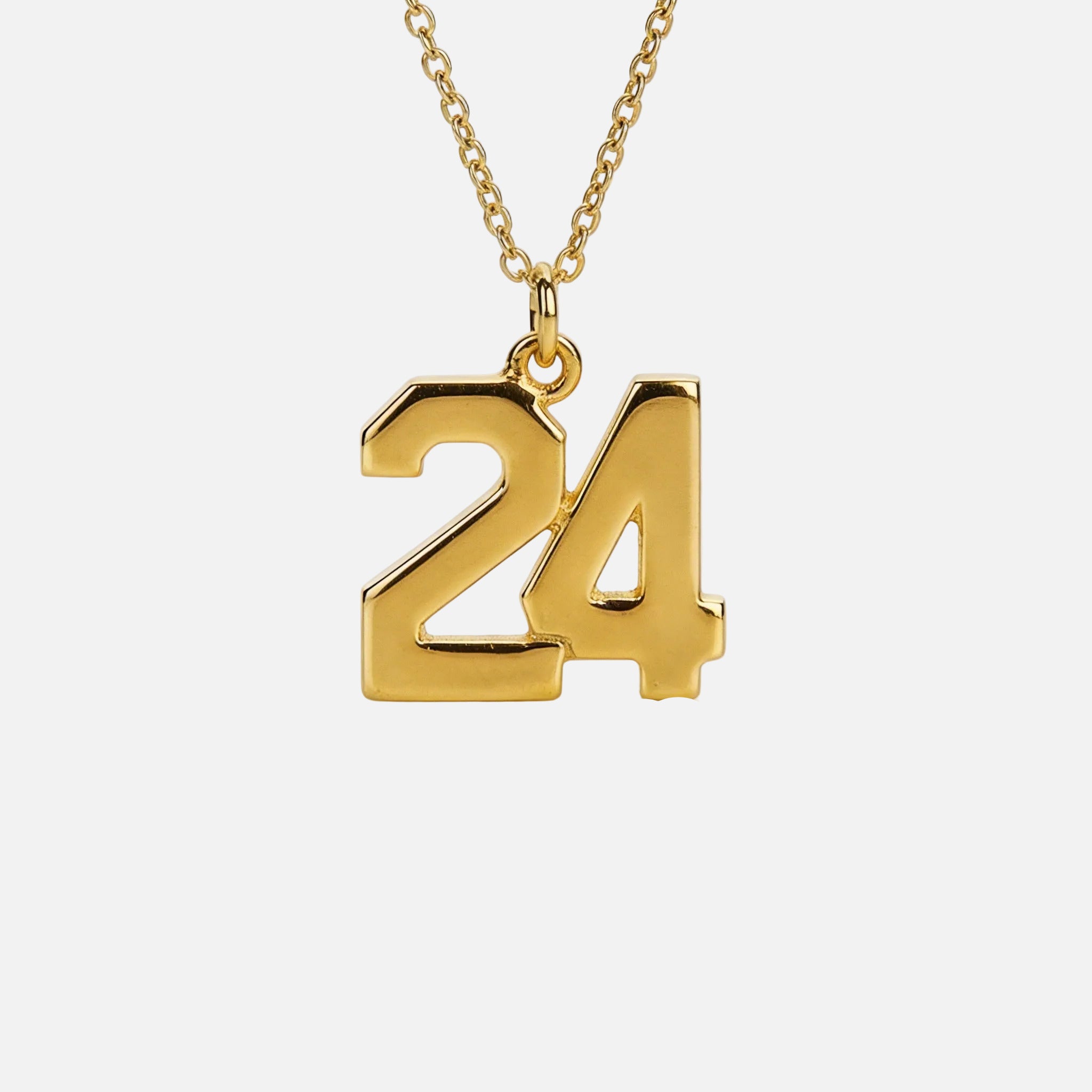 Engraved Custom Number Necklace - Jewelled Me