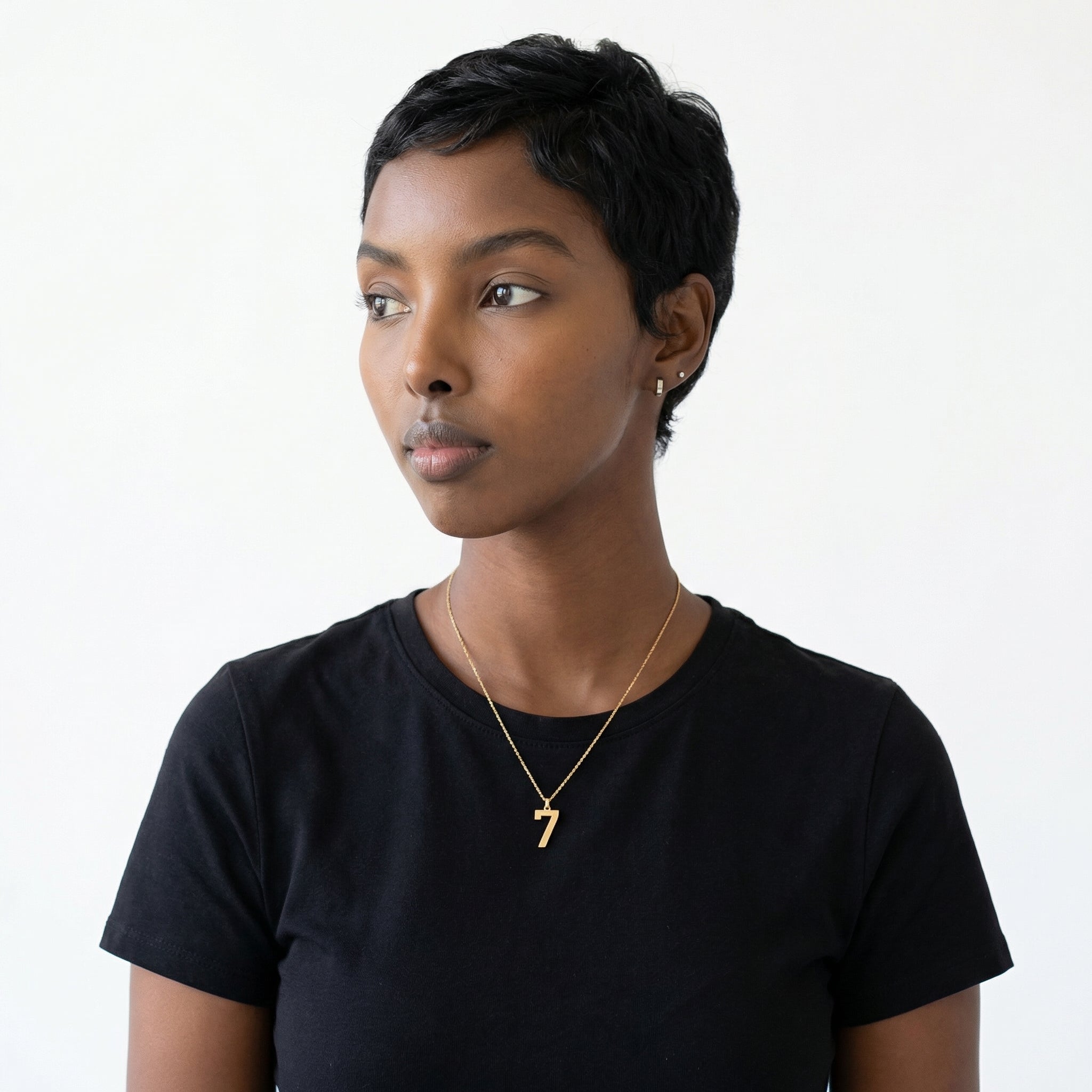 Engraved Custom Number Necklace - Jewelled Me