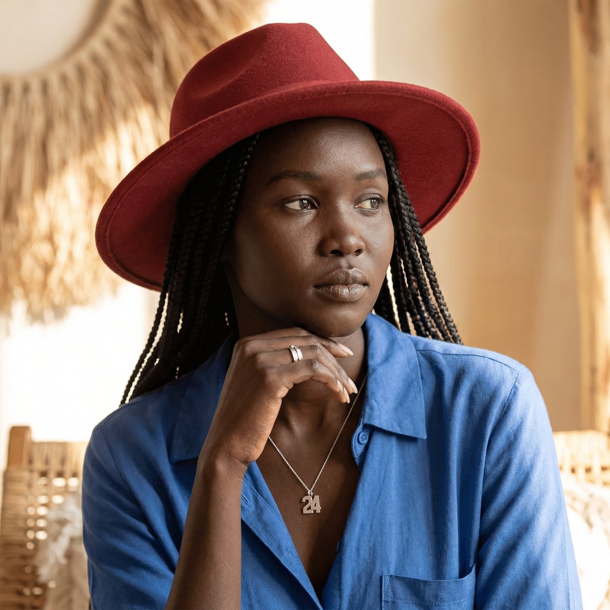 Engraved Custom Number Necklace - Jewelled Me