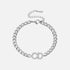 ICED Custom Name Cuban Chain Bracelet - Jewelled Me