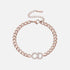 ICED Custom Name Cuban Chain Bracelet - Jewelled Me