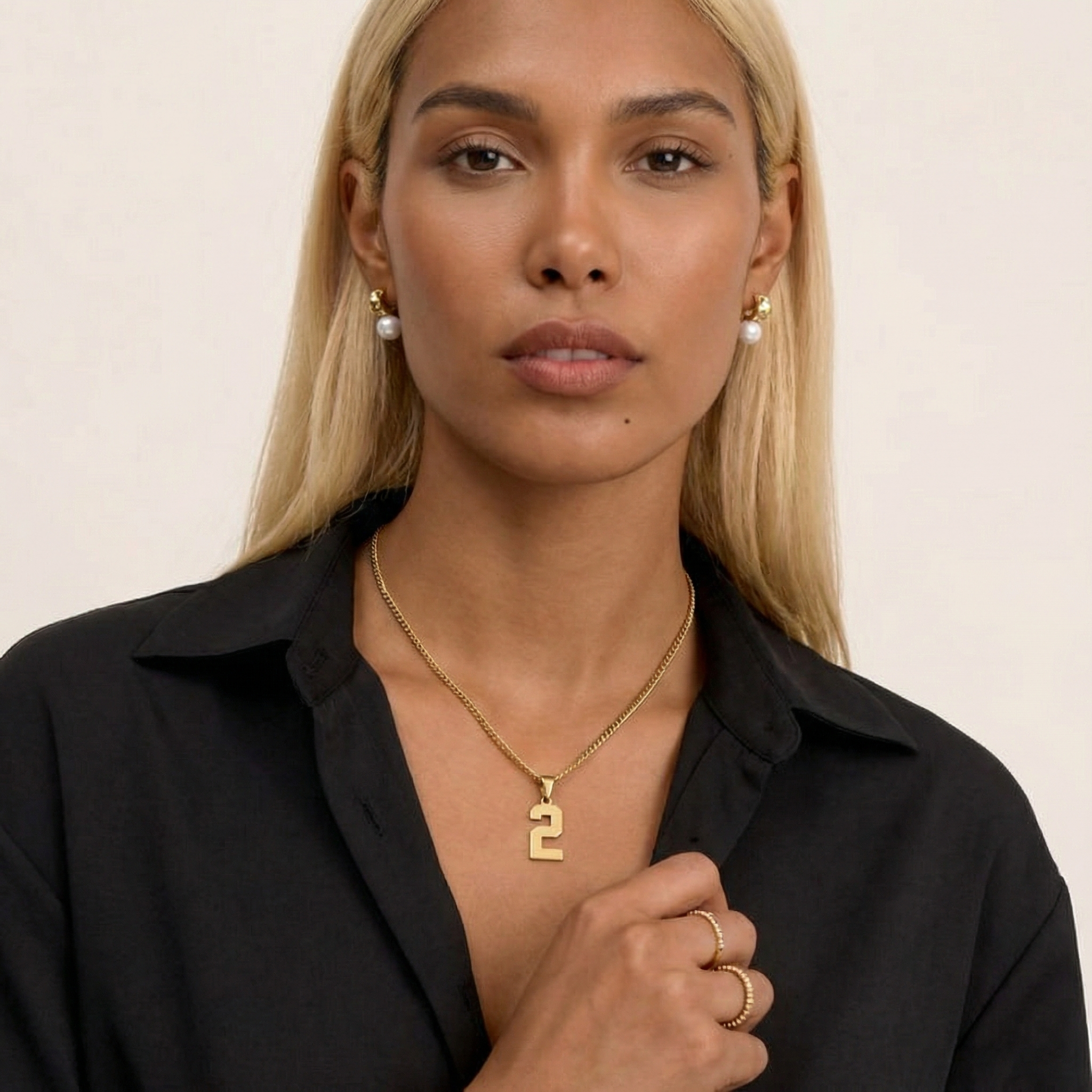 Custom Sports Number Necklace - Jewelled Me