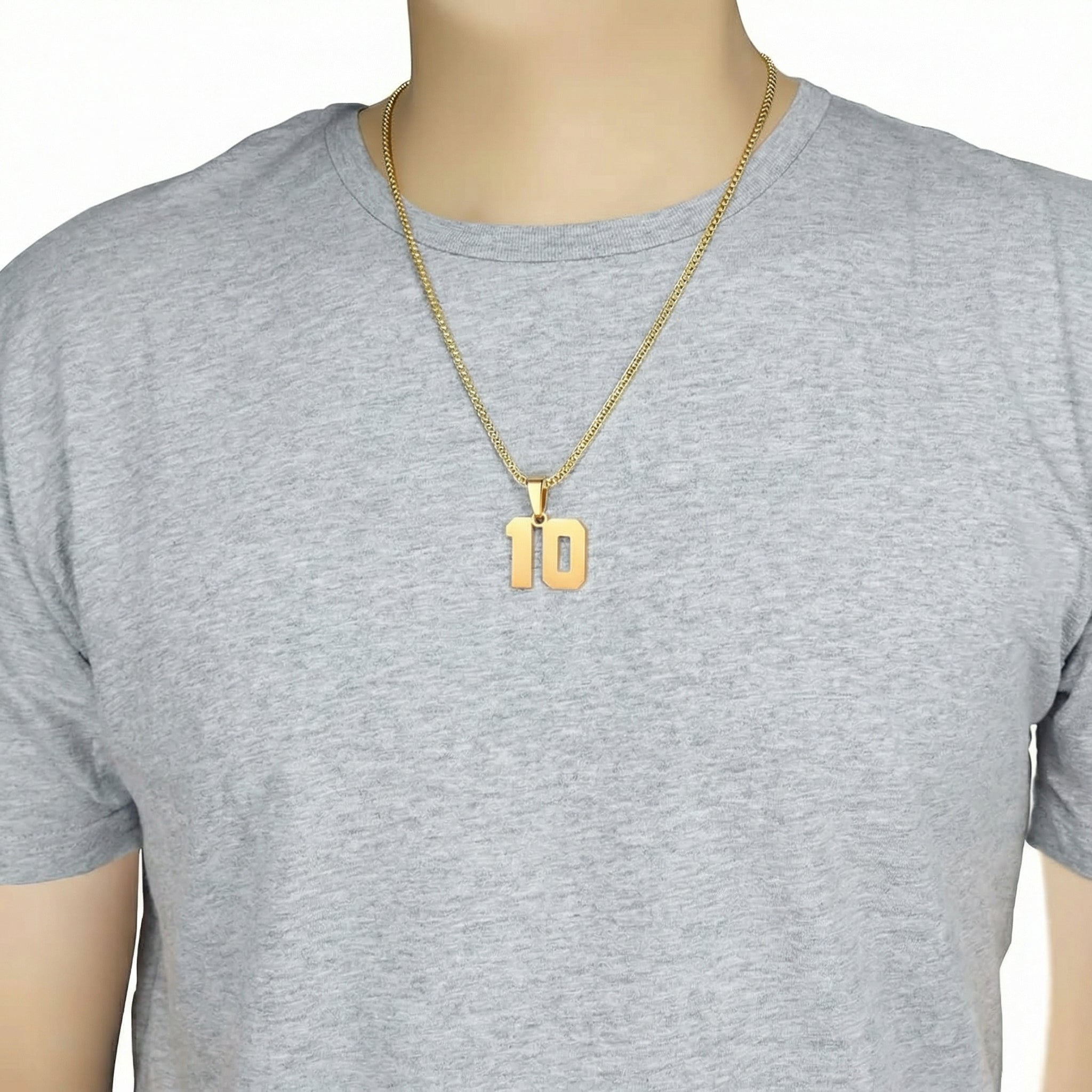 Custom Sports Number Necklace - Jewelled Me