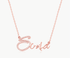Sydney Signature Custom Name Necklace - Jewelled Me