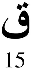 Engraved Arabic Initial Pendant w. Birthstone - Jewelled Me