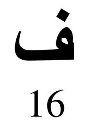 Engraved Arabic Initial Pendant w. Birthstone - Jewelled Me