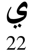 Engraved Arabic Initial Pendant w. Birthstone - Jewelled Me