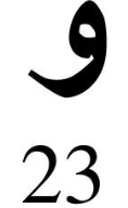 Engraved Arabic Initial Pendant w. Birthstone - Jewelled Me