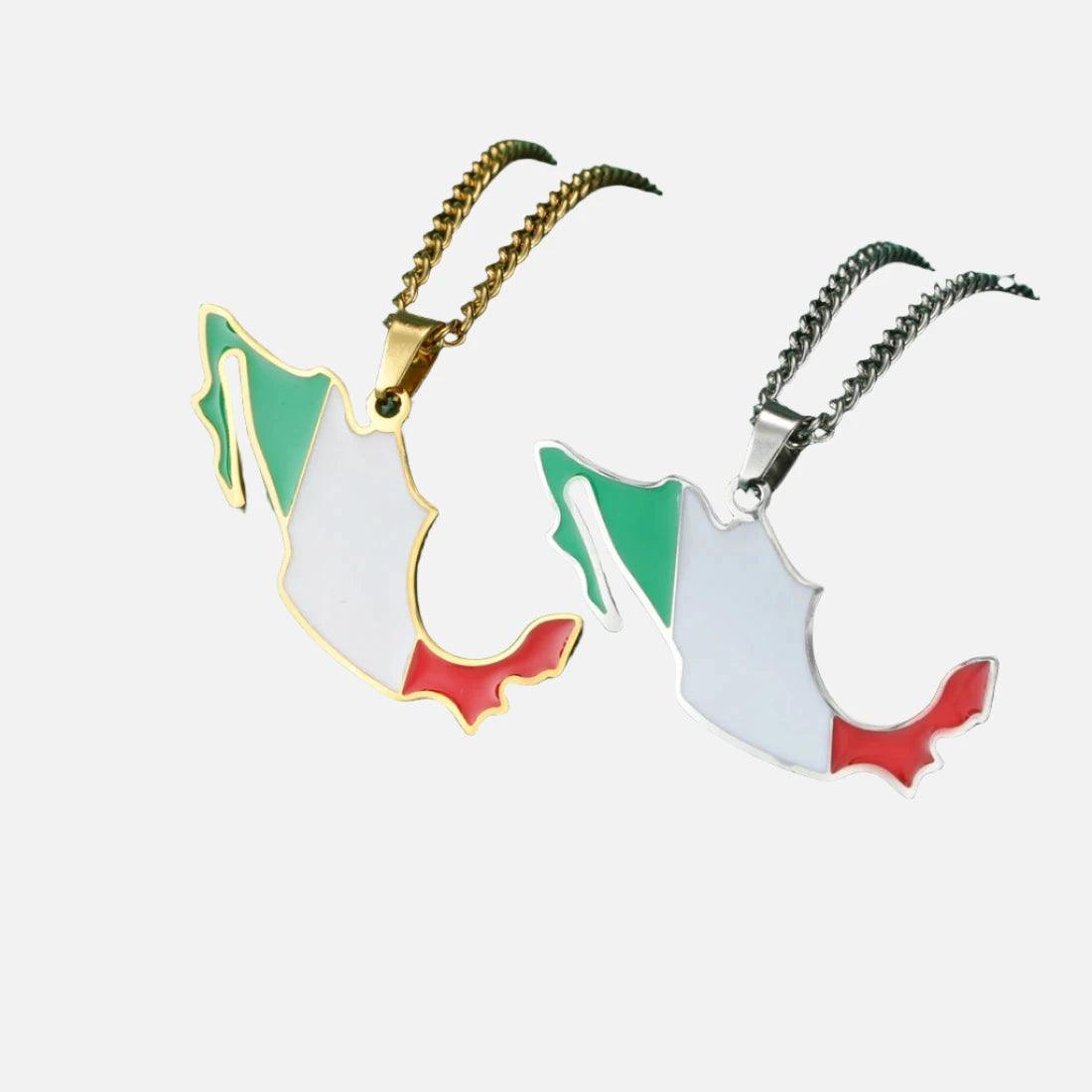 The Americas & Caribbean Country/Flag Necklaces (BACKUP) - Jewelled Me
