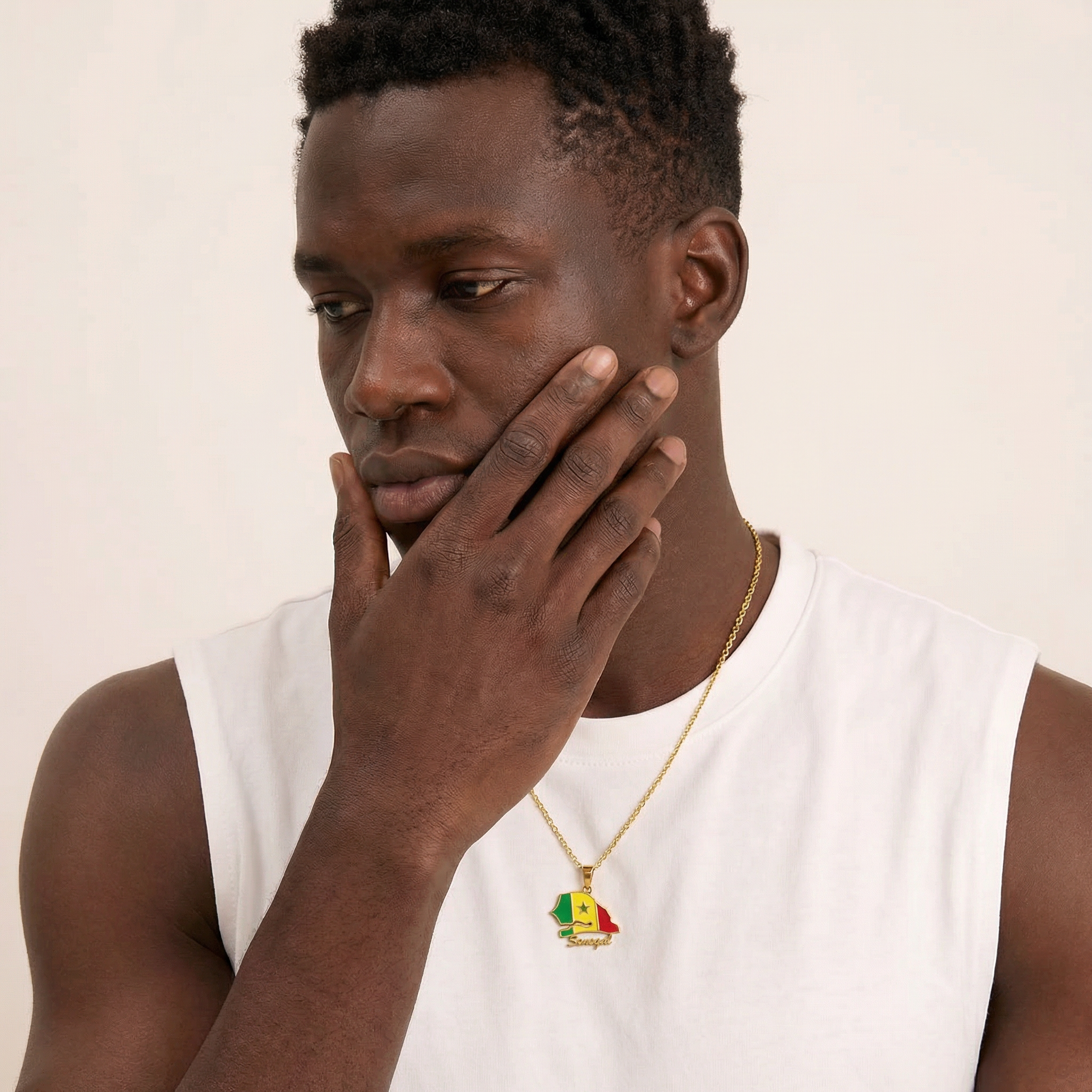 African Country/Flag Necklaces - Jewelled Me