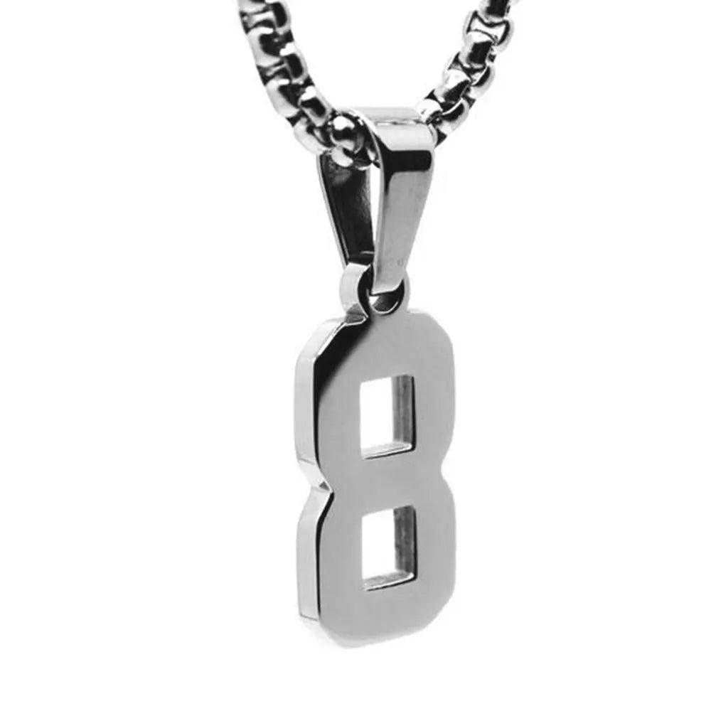 Custom Sports Number Necklace - Jewelled Me