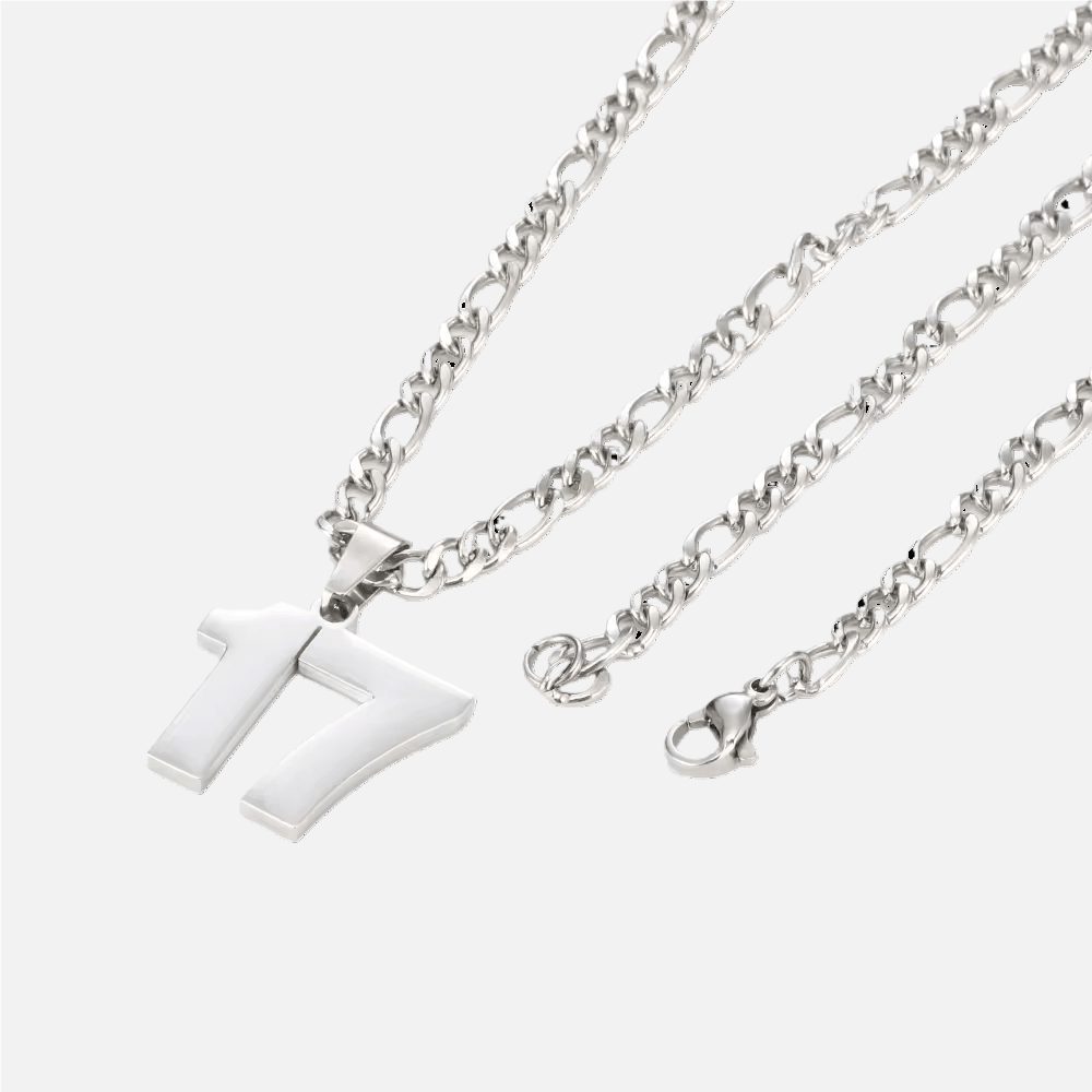 Custom Sports Number Necklace - Jewelled Me