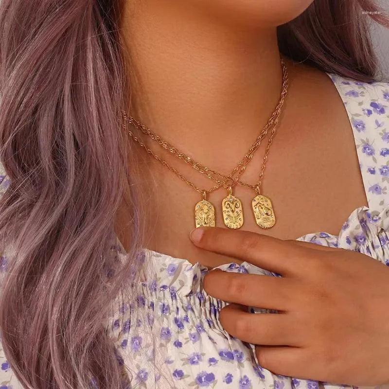 Sacred Tarot Zodiac Pendant - Jewelled Me