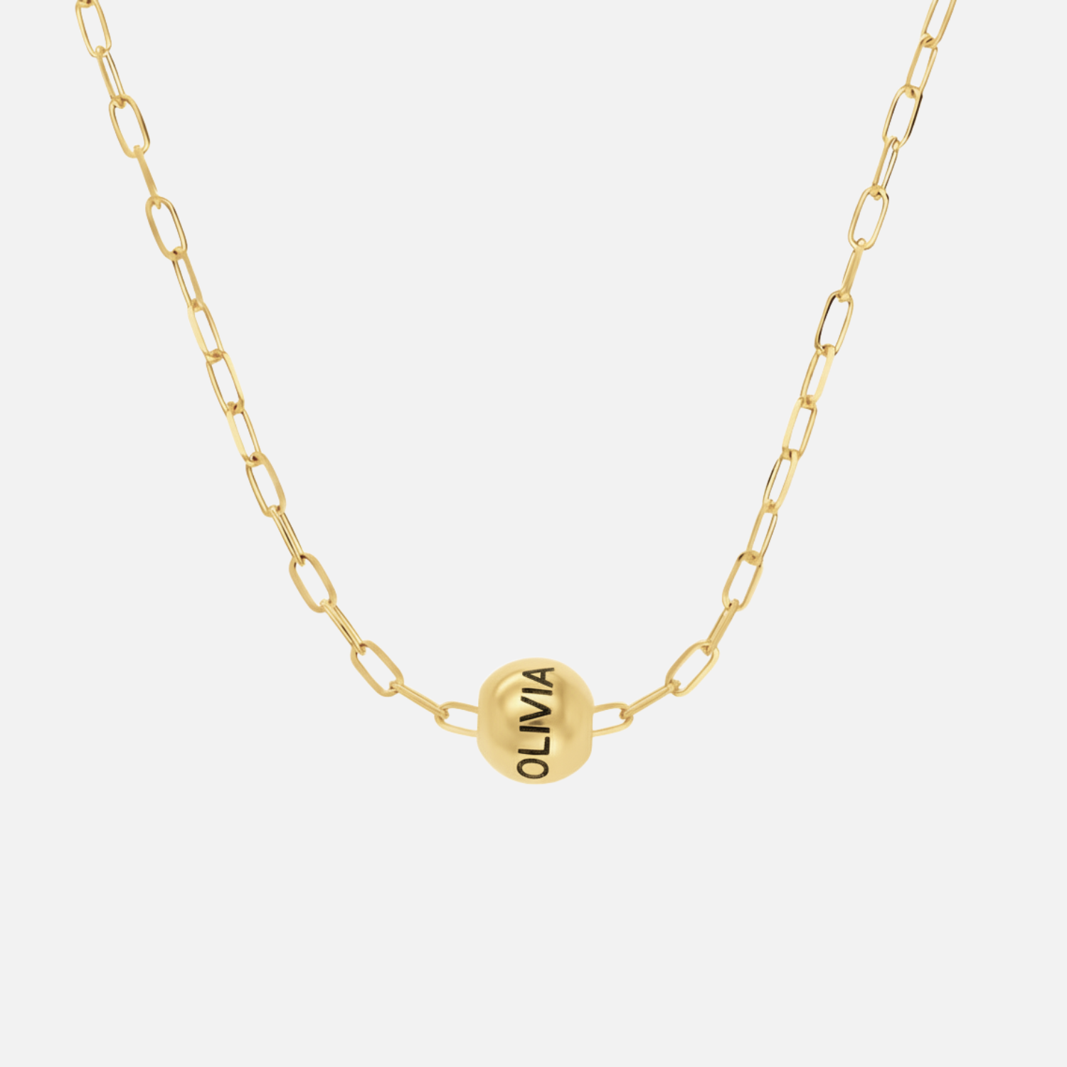 Unity Link Bead Necklace - Jewelled Me