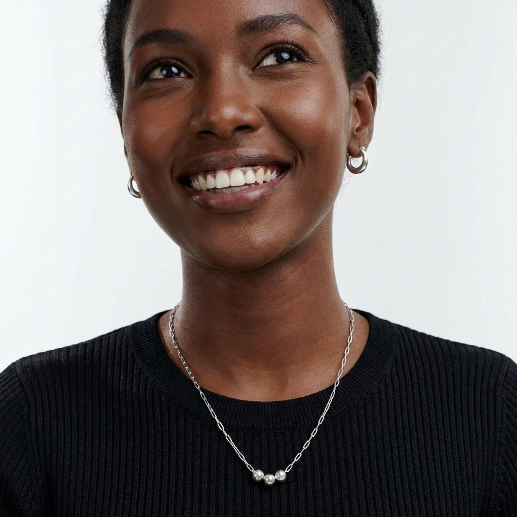 Unity Link Bead Necklace