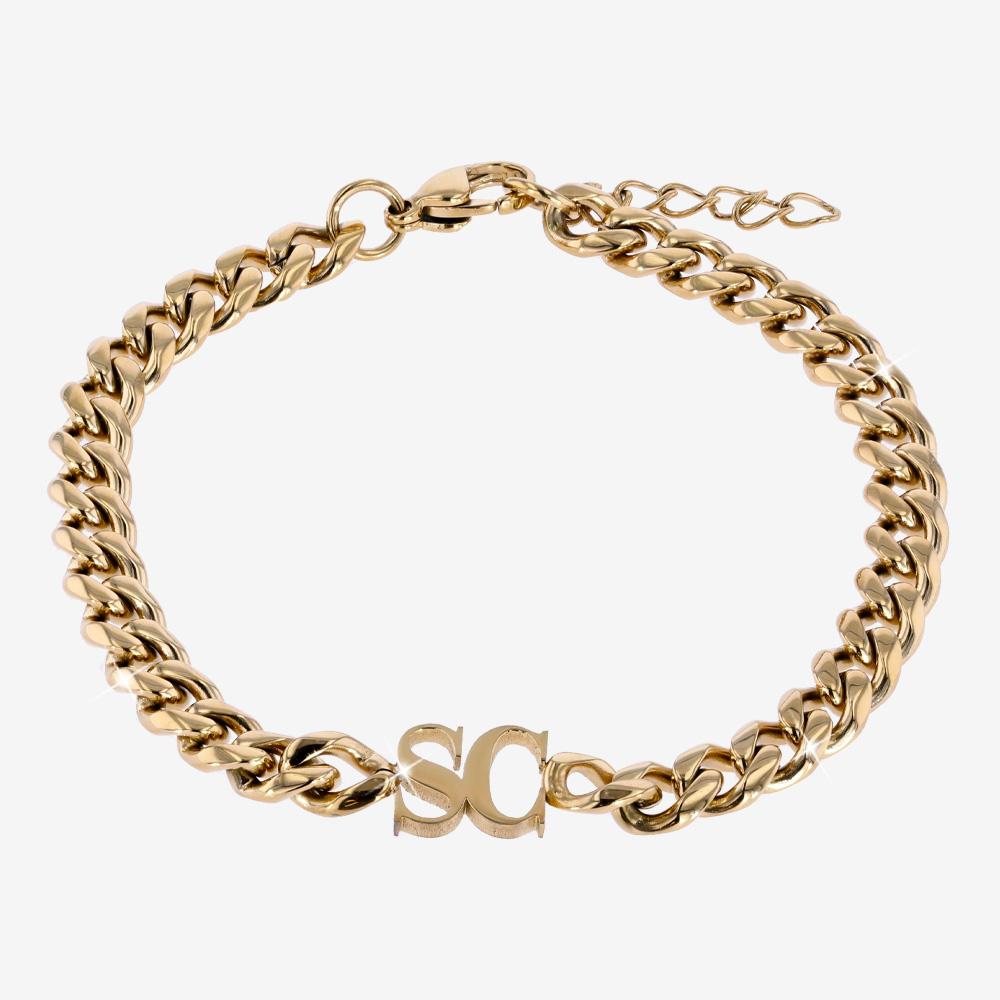 Custom Name Cuban Chain Bracelet - Jewelled Me
