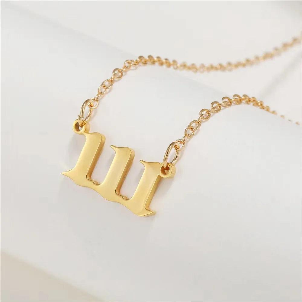 The Angel Number Necklace - Jewelled Me