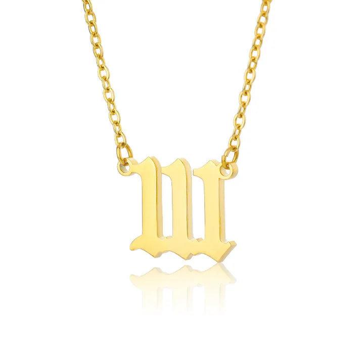 The Angel Number Necklace - Jewelled Me