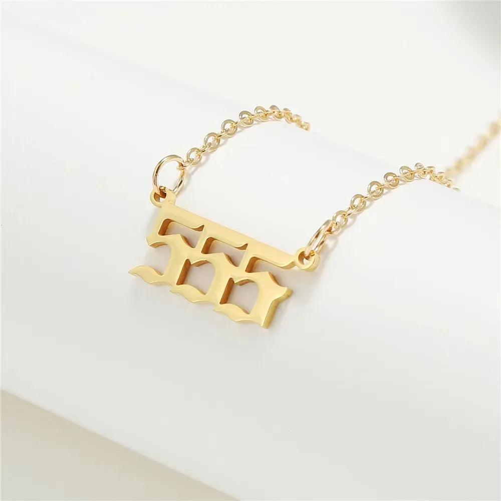 The Angel Number Necklace - Jewelled Me