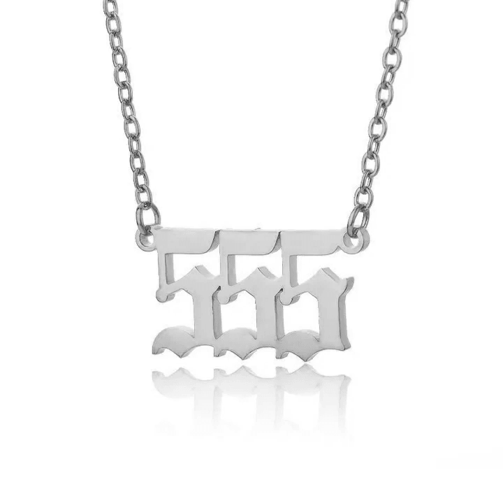 The Angel Number Necklace - Jewelled Me