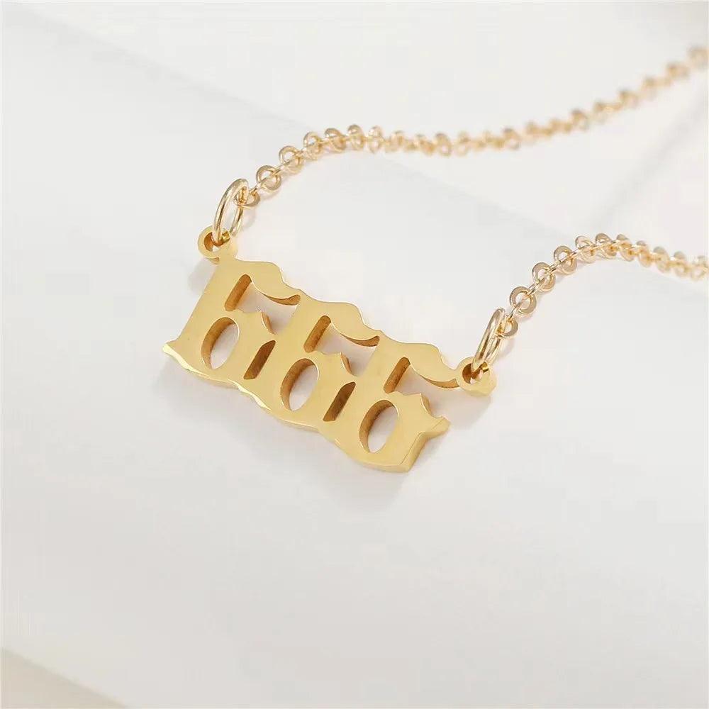 The Angel Number Necklace - Jewelled Me