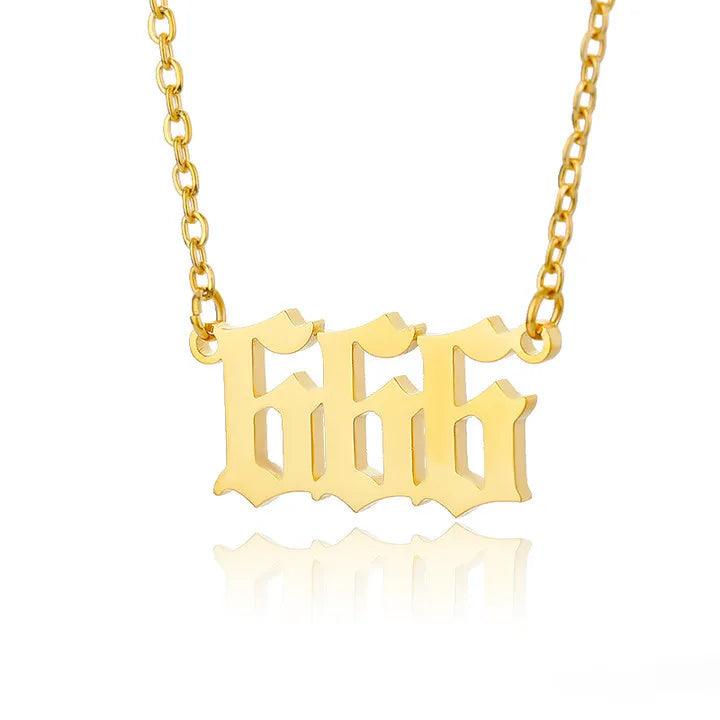 The Angel Number Necklace - Jewelled Me