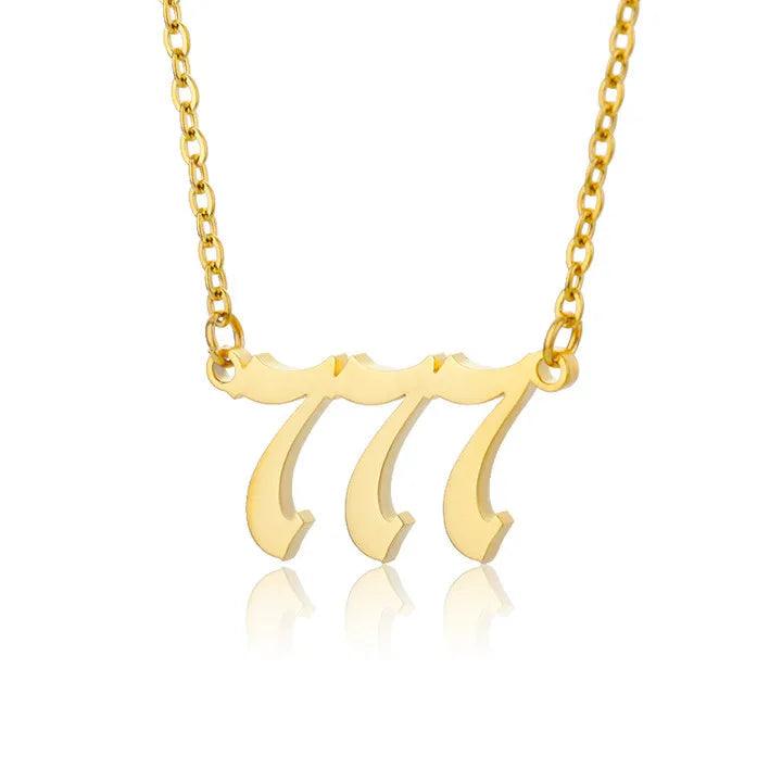 The Angel Number Necklace - Jewelled Me