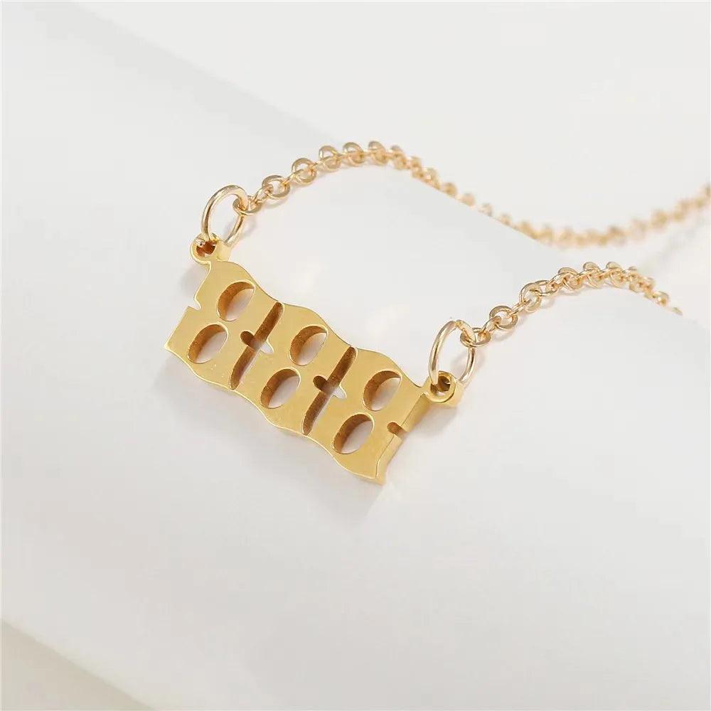 The Angel Number Necklace - Jewelled Me