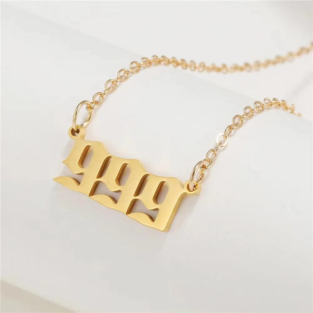 The Angel Number Necklace - Jewelled Me