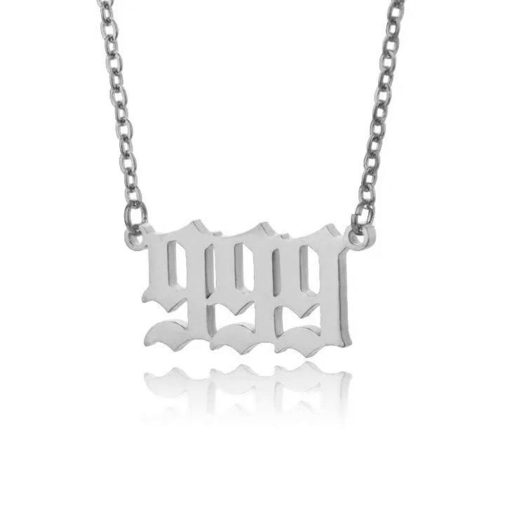 The Angel Number Necklace - Jewelled Me