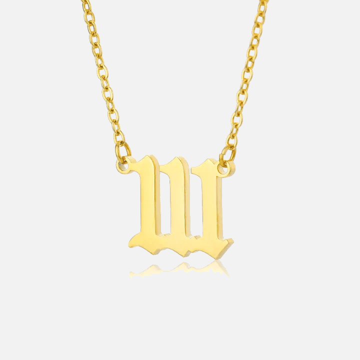 The Angel Number Necklace - Jewelled Me